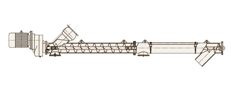 管式螺旋輸送機(jī)技術(shù)參數(shù)